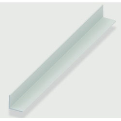 Rothley Angle Equal Sided - White Plastic - 25mm x 25mm x 2mm x 2m - STX-827975 