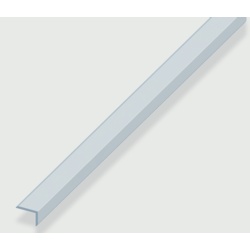 Rothley Edge Protecting Profile - Anodised Alumium - Silver - 8mm x 19mm x 1.6mm x 2m - STX-828205 
