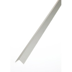 Rothley Angle Equal Sided - Anodised Aluminium - Silver - 10mm x 10mm x 1mm x 2m - STX-828211 