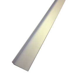 Rothley Angle Unequal Sided - Anodised Alumium - Silver - 25mm x 20mm x 2mm x 2m - STX-828286 