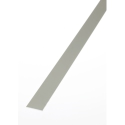 Rothley Flat Bar - Anodised Aluminium - Silver - 25mm x 2.5mm x 1m - STX-829009 