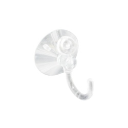 Securit Suction Hook Clear (3) - 25mm - STX-829940 