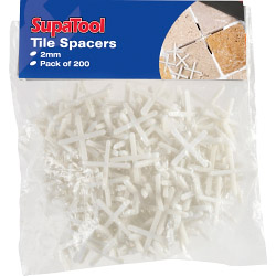 SupaTool Tile Spacers - 2mm - STX-832154 