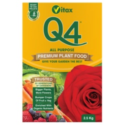 Vitax Q4 Fertiliser Pelleted - 2.5kg - STX-837427 