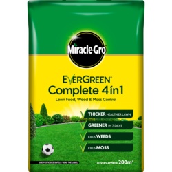 Miracle-Gro Evergreen Complete 4 in 1 - 200m2 Bag - STX-839727 