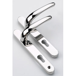 ERA Ikon Classic Lever/Lever Door Handle 92mm centre - Finish - White - STX-842380 