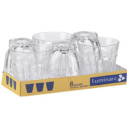 Luminarc Arcade Mixer Tumbler (6 Tray) - 24cl - STX-849510 