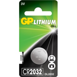 GP Lithium Button Cell Battery - CR2032 Single - STX-856976 