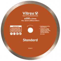 Vitrex Diamond Blade Std200mm - STX-862701 