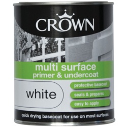 Crown Quick Dry Multi Surface Primer & Undercoat - 750ml - STX-863274 