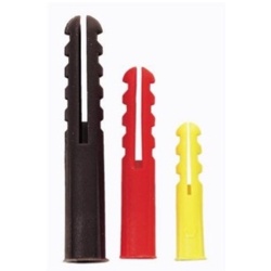 Rawlplug Plastic Expansion Plug - Red Pack 100 - STX-863511 