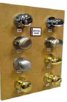 Mortice knob display board - DISP6