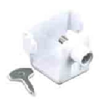 Window stay clamp white universal - S1045