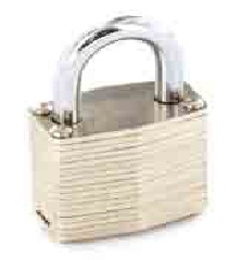 Laminated padlock brass cylinder 30mm - S1114