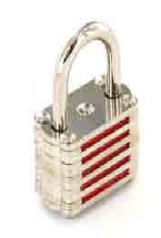 Diamond laminated padlock 25mm - S1162