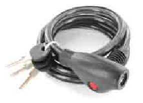 Spiral cable lock 1500mm - S1220