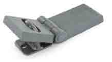 Locking bar insurance pattern grey 200mm - S1420