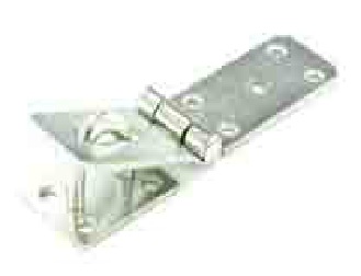 Hasp & staple HD Zinc plated 185mm - S1438