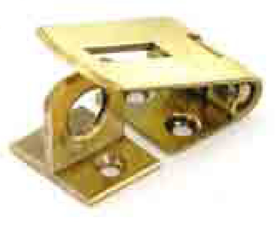 Brass hasp & staple 63mm - S1463