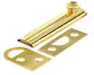 Brass cabinet bolt 63mm - S1543