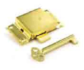 Cupboard lock 2 keyed EB 63mm - S1672