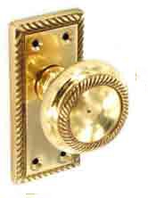 Georgian mortice knob latch 110mm - S2115