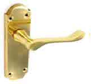 Victorian regency latch handles 165mm - S2213