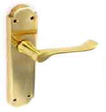 Victorian regency latch handles 200mm - S2213L