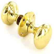 Victorian rim knob set 50mm - S2222