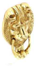 Lion head knocker 100mm - S2248