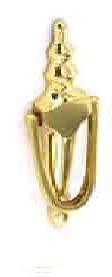 Victorian door knocker urn slim 200mm - S2276