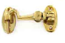 Brass cabin hook silent type 75mm - S2550