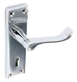 Chrome scroll lock handles 150mm - S2700