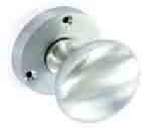 Satin Chrome mortice knobs 60mm - S2780