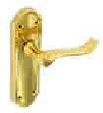 Henley Brass latch handles 170mm - S2801