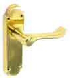 Richmond Brass latch handles 170mm - S2821