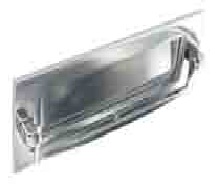 Chrome postal knocker 250mm - S2931