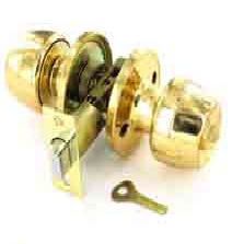 Brass privacy knob set 60/70mm - S2951