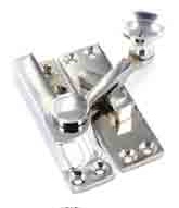 Chrome sash fastener arm type 65mm - S3009