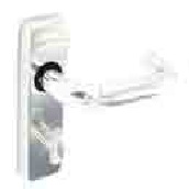 Aluminium bathroom handles polished 150mm - S3026