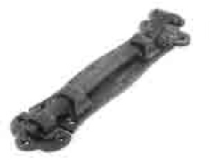 Antique door bolt 125mm - S3340