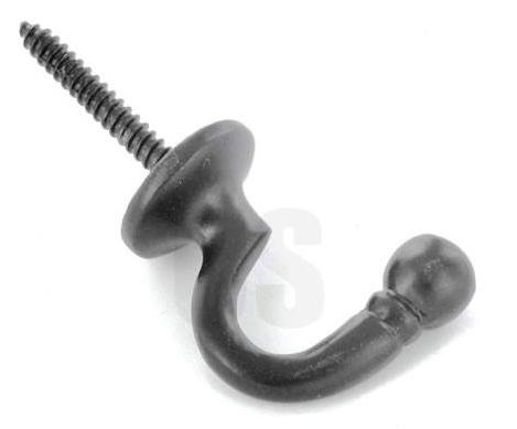 Antique ball end hooks 40mm - S3372
