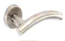 Satin Stainless Steel latch handles ARC 50mm - S3402