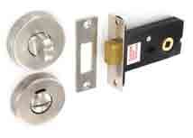 Satin Stainless Steel thumbturn with deadbolt 50mm - S3425