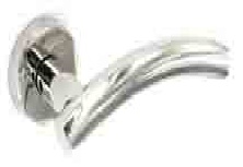 Polished Stainless Steel latch handles ARC 50mm - S3452