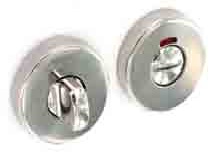 Polished Stainless Steel bathroom thumbturn 50mm - S3474