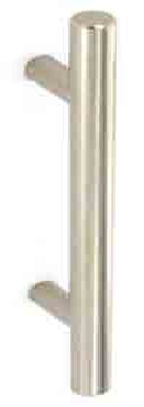 Brushed Nickel 12mm cupboard handles 96mm - S3701