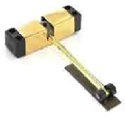 Surface fix door closer Brass 100 x 150mm - S5114