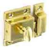 Cupboard turn Brass plated 50mm - S5454