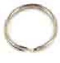 Split rings Steel Nickel plated 25mm - S5641